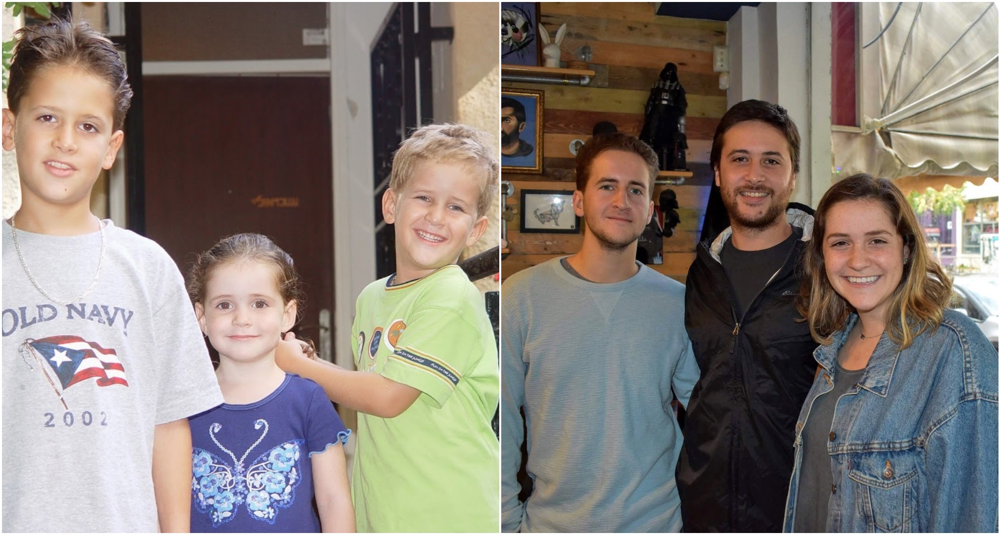 My siblings and I in Israel a long time ago, and now